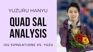 YUZURU HANYU QUAD SALCHOW ANALYSIS PERFECT [upl. by Georgine]