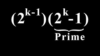 How Mersenne primes generate perfect numbers [upl. by Eirrod]