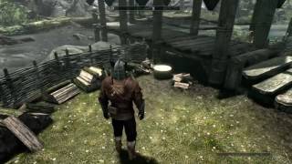 Skyrim How To Get Free LumberSawn Logs [upl. by Ablem]