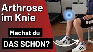 Übungen bei Arthrose  Dein Knie wird es lieben  Kniearthroseübung [upl. by Susanetta]