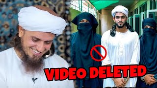 MUFTI TARIQ MASOOD WALI VIDEO DELETED 😱  THE FUN FIN  MISHKAT KHAN [upl. by Gresham]