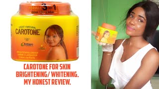 Carotone Cream for body Lightening Brightening whitening My Honest review [upl. by Doherty]