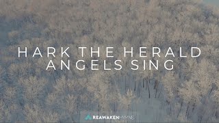 Hark The Herald Angels Sing Christmas Lyric Video [upl. by Kcarb9]