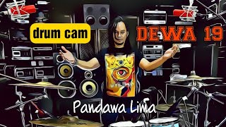 SELATAN JAKARTA  DEWA 19  DRUM CAM [upl. by Valeta]