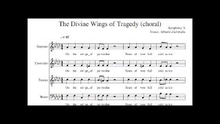 Symphony X  The divine wings of tragedy  Choral  music sheet [upl. by Ardnama]