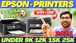 Best Epson Printer In India 2024🔥Best Printer For Home Use🔥Best Printer Under 15000🔥InkTank Printer [upl. by Therese218]