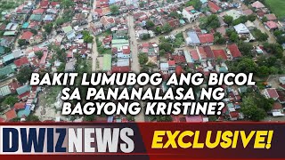 BAKIT LUMUBOG ANG BICOL SA PANANALASA NG BAGYONG KRISTINE ALAMIN SA LINK  IZBalita [upl. by Ikkiv674]