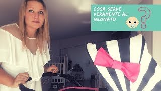 COSA SERVE REALMENTE AL NEONATO  amp LISTA NASCITA DI AMAZON [upl. by Westlund]