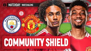 Man City 11 Man United 76 Pens LIVE STREAM WatchAlong  Community Shield Final [upl. by Lovmilla530]