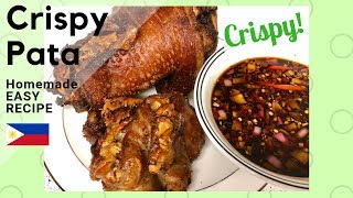 Crispy Pata  Homemade Deep Fry [upl. by Reahard]