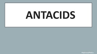 Antacids  Drugs used in Peptic Ulcer  PHARMACOLOGY  Rapid Revision  USMLE [upl. by Klusek]