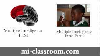 Introduction to Multiple Intelligences [upl. by Audrey238]