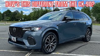 2025 Mazda CX70 Turbo S Premium  BETTER Than A BMW [upl. by Reffinej835]