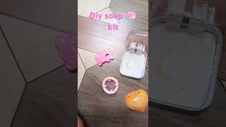 Handmade soap making kit with waste material 🧼🧼 [upl. by Kelvin]