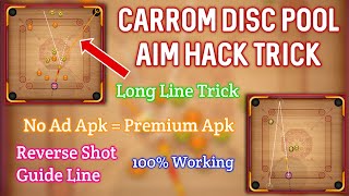 Carrom disc pool aim hack 2024  Latest long line hack [upl. by Nodnalb752]