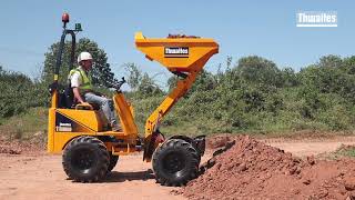 Thwaites 1tonne Dumper Range [upl. by Bainbrudge]