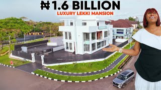 Inside a ₦16 Billion 940000 Luxury Mansion in Lekki  Ultimate Dream Home Tour [upl. by Ginelle]