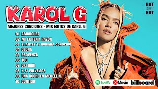 Karol G Grandes Éxitos Mix 2024  Lo Más Popular de Karol G  Canciones de Karol G [upl. by Hassadah]