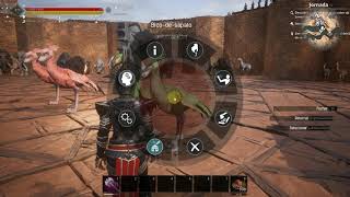 Conan exiles cegonha bico de sapato [upl. by Olegnalehcim]