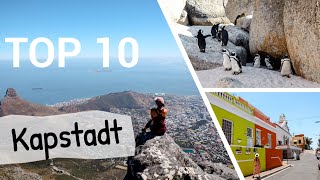 KAPSTADT  TOP 10 Sehenswürdigkeiten amp Tipps für deinen Urlaub in Südafrika [upl. by Irmgard]