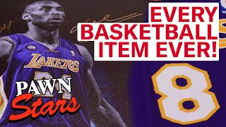 Pawn Stars TOP 14 NBA ITEMS OF ALL TIME [upl. by Trellas]