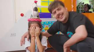 Don bestia en una Fiesta de cumpleaños MrBeast Parodia  enchufetv REACCION EL SEBAS V [upl. by Thaxter214]