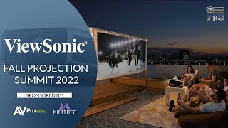 ViewSonics latest Laser and LED projectors the M2W X114K  X1 X2 and X2000B4K [upl. by Casavant582]