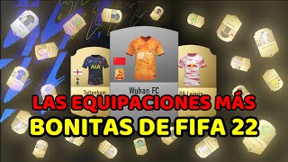 FIFA 22  LOS UNIFORMES MAS BONITOS DEL FIFA 22 [upl. by Chandless449]