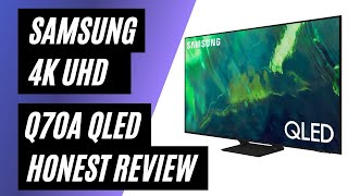 Samsung Q70A QLED TV  Real Consumer Review [upl. by Gilbert675]