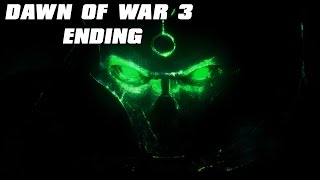 Dawn of War 3 Ending and Necron Cutscene [upl. by Ellennahc]