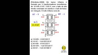 Banco trifásico de transformadores [upl. by Hali]