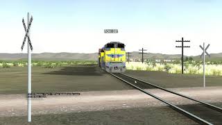 ORTS High Speed UP SD70ACe 8640 EB IOANP20 At Wellington UT [upl. by Enilarak]