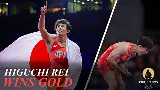 Higuchi Rei Wins Spencer Richard Lee  Mens Freestyle Wrestling 57kg [upl. by Aeli]