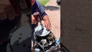 Evinrude 99 and 15 Flywheel Removal [upl. by Ennaira]