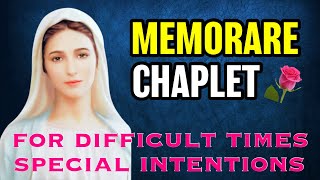 Memorare Chaplet  Prayer in Difficult Times [upl. by Pitt348]