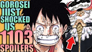 THE GOROSEI JUST SHOCKED US  One Piece Chapter 1103 Spoilers [upl. by Htebzile861]