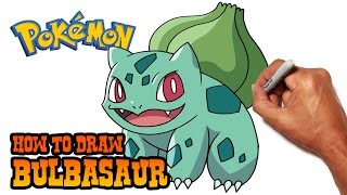 How to Draw Bulbasaur  Pokemon [upl. by Bobbie]