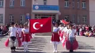 23 NİSAN TÜRKİYEM CANIM BENİM İSTİKLAL MARŞI  2013 Gösterisi [upl. by Sucitivel]