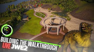 WALKTHROUGH ENCLOSURE TIME  ISLA SODOR  Jurassic World Evolution 2 LiveStream [upl. by Stevena]