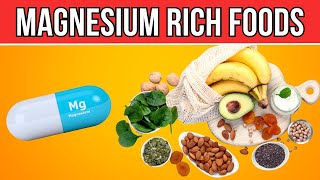 16 MagnesiumRich Foods You Should Add to Your Diet  Best Foods for Magnesium [upl. by Jonina]