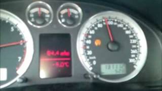 Passat W8 acceleration 0  100 kmh [upl. by Aisha824]