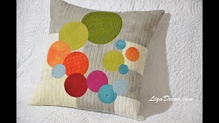 Patchwork Projekt OLFA  Tutorial LizaDecorcom [upl. by Dnaloy]