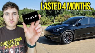 Im Already Selling My Tesla Model Y After 4 Months [upl. by Goggin891]