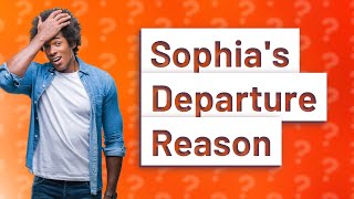 Why did Sophia leave Dance Moms in Season 3 [upl. by Rene]