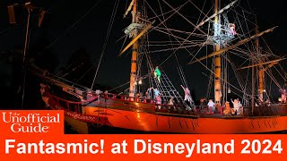 Fantasmic with limited pyro at Disneyland 2024 4K [upl. by Flo]