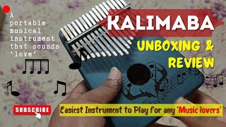 KALIMBA  A 3000 year old African musical Instrument that resembles the sound of Piano  Review [upl. by Alwin]