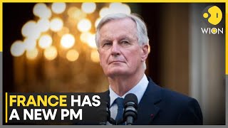 Frances new Prime Minister Michel Barnier  World News  English News  WION [upl. by Hazeefah]