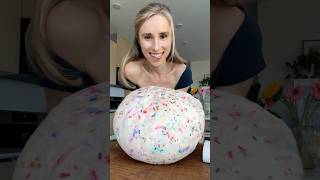 Funfetti bagels AND homemade rainbow sprinkle cream cheese 🩷🧁 bagels baking sourdough recipe [upl. by Yrellam]