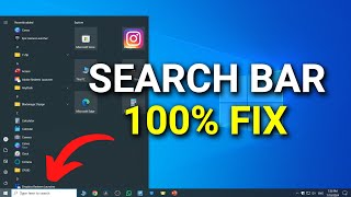 Windows 10 Search Bar Not Working  Windows 10 Keyboard Not Working In Search Bar [upl. by Ilario]