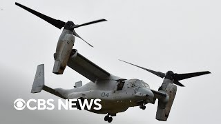 Pentagon investigating deadly Osprey aircraft crash [upl. by Anaoj]